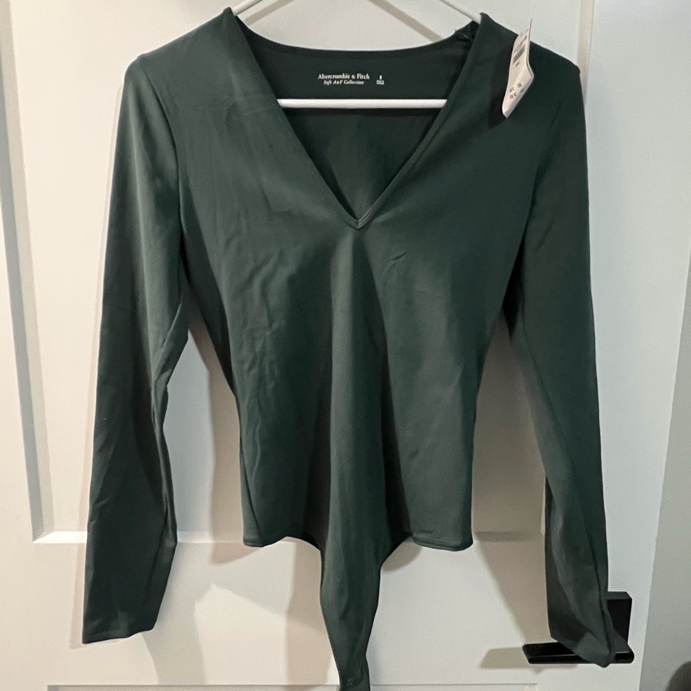 Abercrombie & Fitch Green Bodysuit